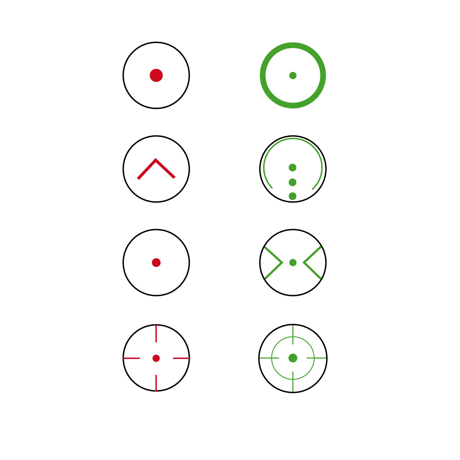 Приціл коліматорний Konus Sight-PRO R8 з підзарядкою 8 сіток кріплення на 22/11 мм (243879) - фото 9