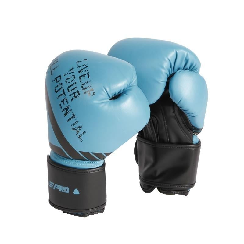 Рукавиці для боксу LivePro SPARRING GLOVES 10 унцій Блакитний (LP8600-10)