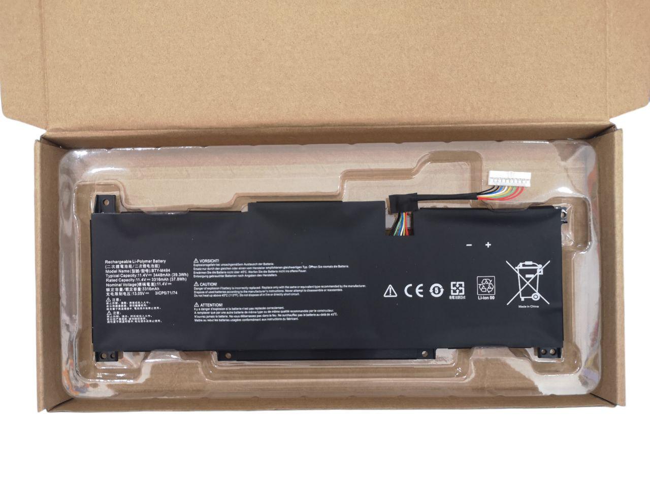 Акумулятор для MSI Modern 14-B5M/VR420/MS1421/MS1422/BTY-M494 3448 mAh 39,3Wh (21833553)