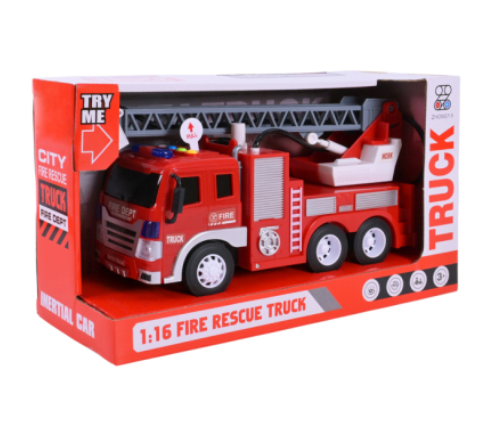 Пожежна машина ZY228A світло звук бризкає водою