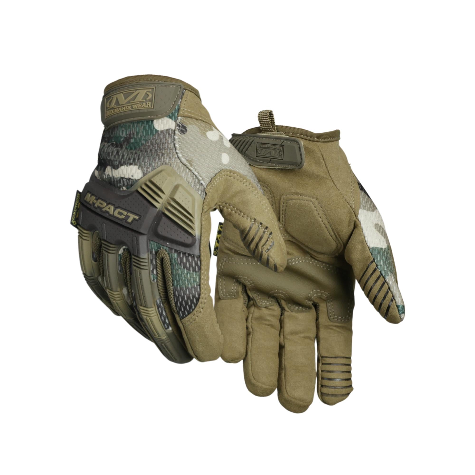 Перчатки Mechanix MX-61 с ударными накладками L Мультикам (1852-L)