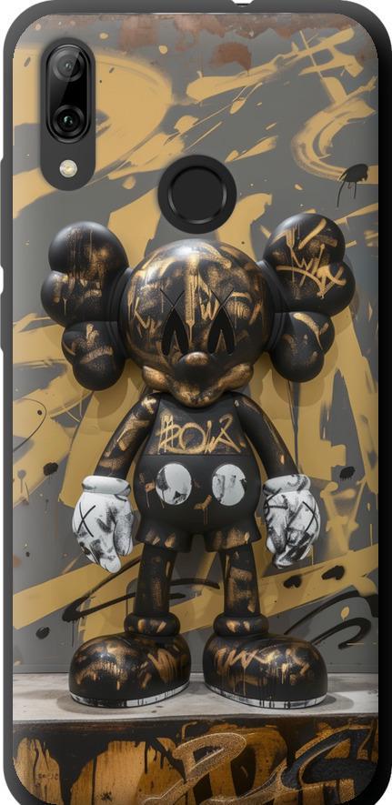 Чехол на Huawei P Smart 2019 Bronze kaws (6097b-1634-42517)