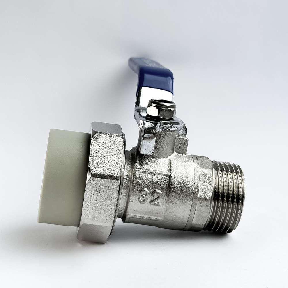 Кран SANTAN шаровой с наружной резьбой 32х1" PP-R (29920333)