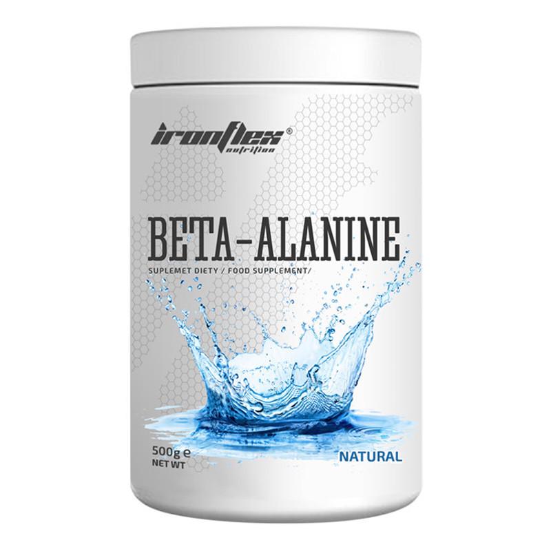 Бета-аланин IronFlex Beta-Alanine без вкуса 500 г (22739-01) Бета-аланин IronFlex Beta-Alanine без вкуса 500 г (22739-01)