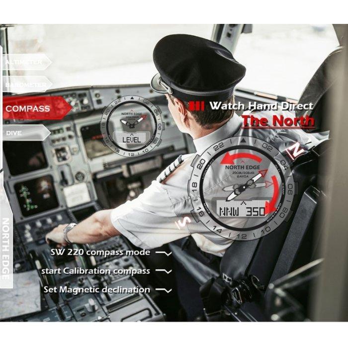 Наручные часы North Edge Gavia (1183623234) - фото 10 Наручные часы North Edge Gavia (1183623234) - фото 10