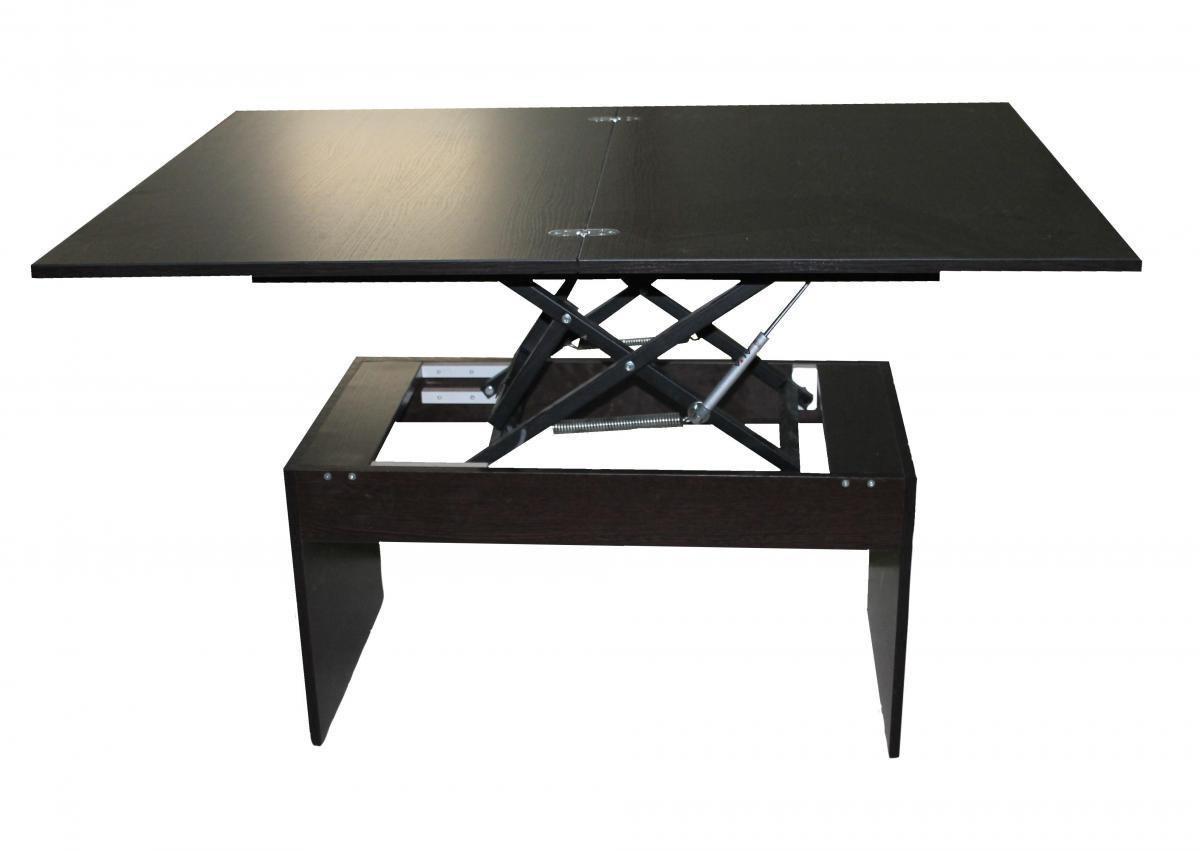 Журнальный стол-трансформер Неман Фаворит 900x600x520 мм ДСП см Венге