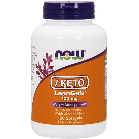 ДГЕА NOW Foods 7-Keto LeanGels Weight Management 100 мг 120 Softgels