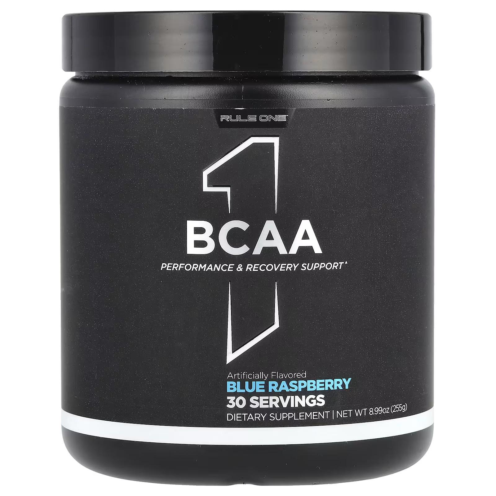 Комплекс амінокислот Rule One BCAA Blue Raspberry 255 г Комплекс амінокислот Rule One BCAA Blue Raspberry 255 г