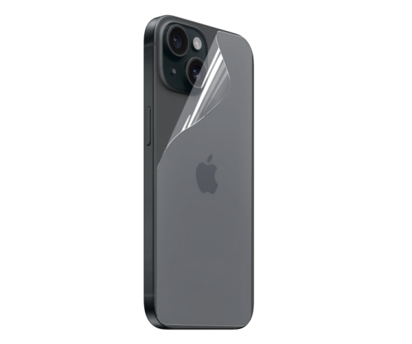 Плівка гідрогелева протиударна Hydrogel Film для Apple iPhone 15 на задню панель Transparent (PL-2932)