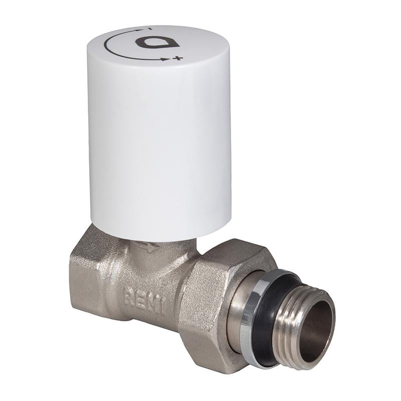 Кран радіаторний Remi прямий верхній 1/2" (25644)