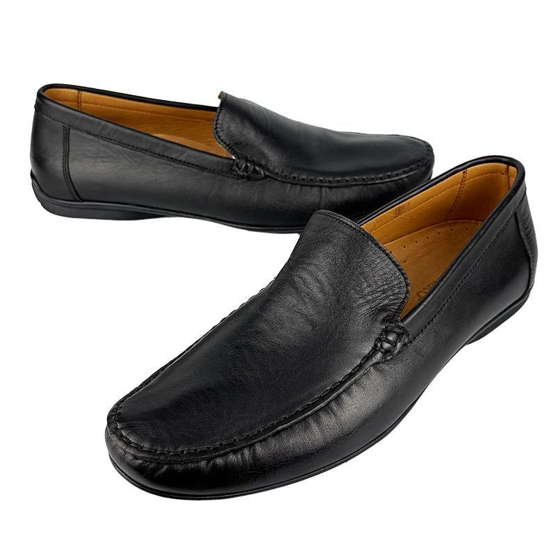 Мокасины мужские кожаные N-00050-2p. 42 27 см Черный - фото 2 Мокасины мужские кожаные N-00050-2p. 42 27 см Черный - фото 2