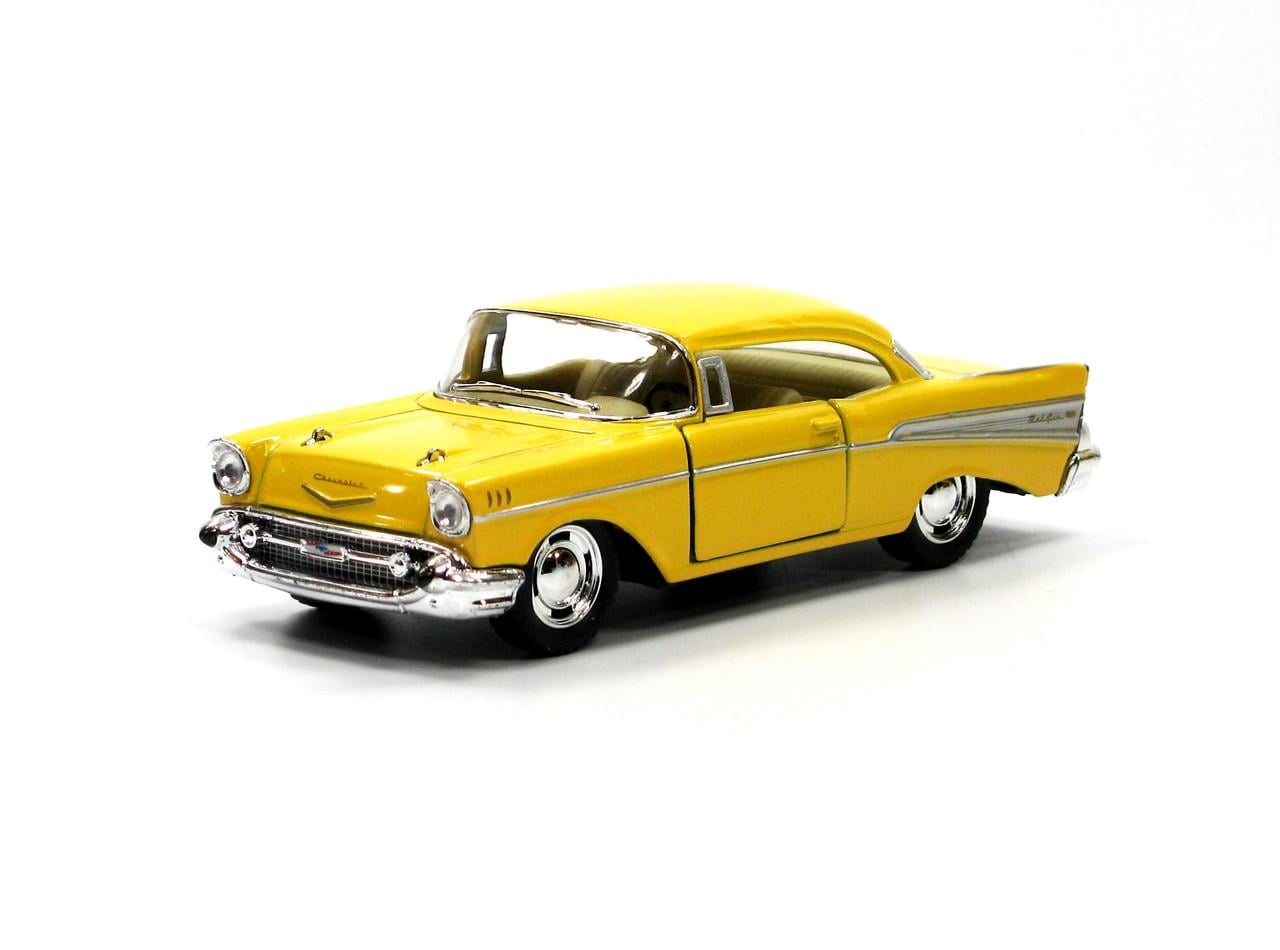 Машина металлическая KT5313W Chevrolet Bel Air 1957 (KT5313W Yellow)