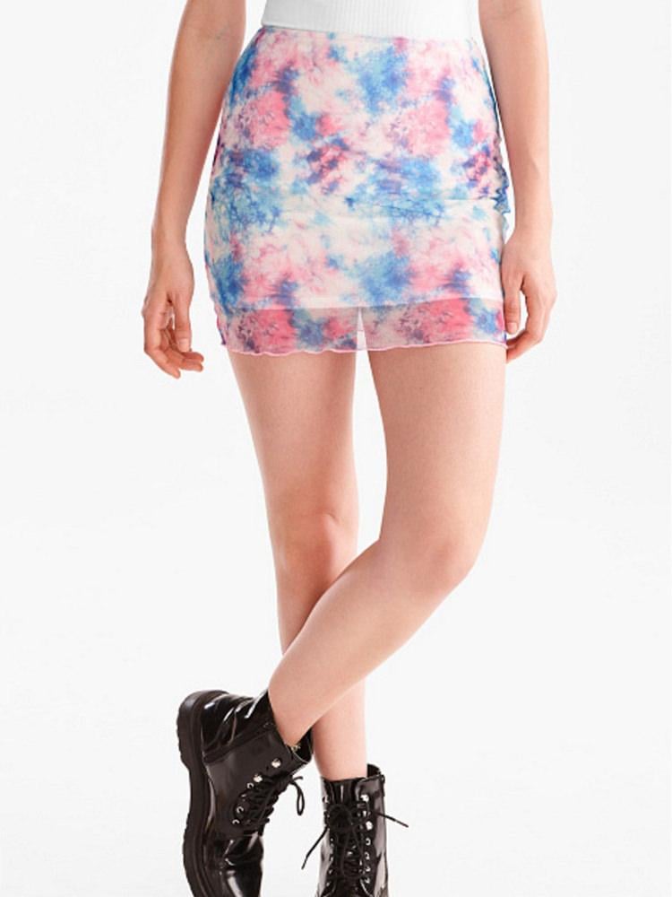 Юбка женская C&A M Бело-синий (64374/2075248/03)