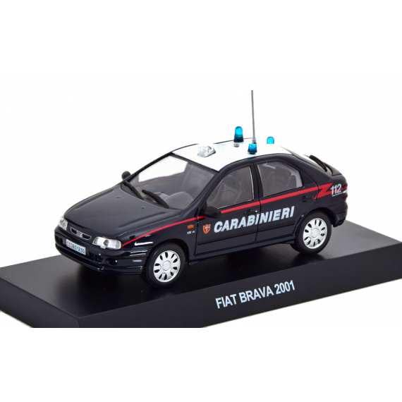 Колекційна модель Fiat Brava 2001 Carabinieri DeAgostini 1:43