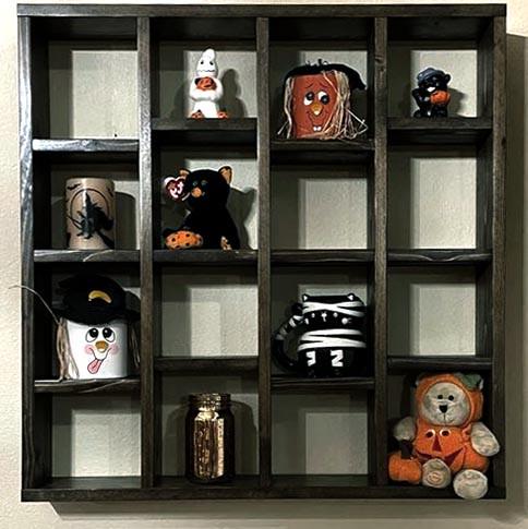 Полка для кружек из дерева Кармир Венге (СДК-004012)