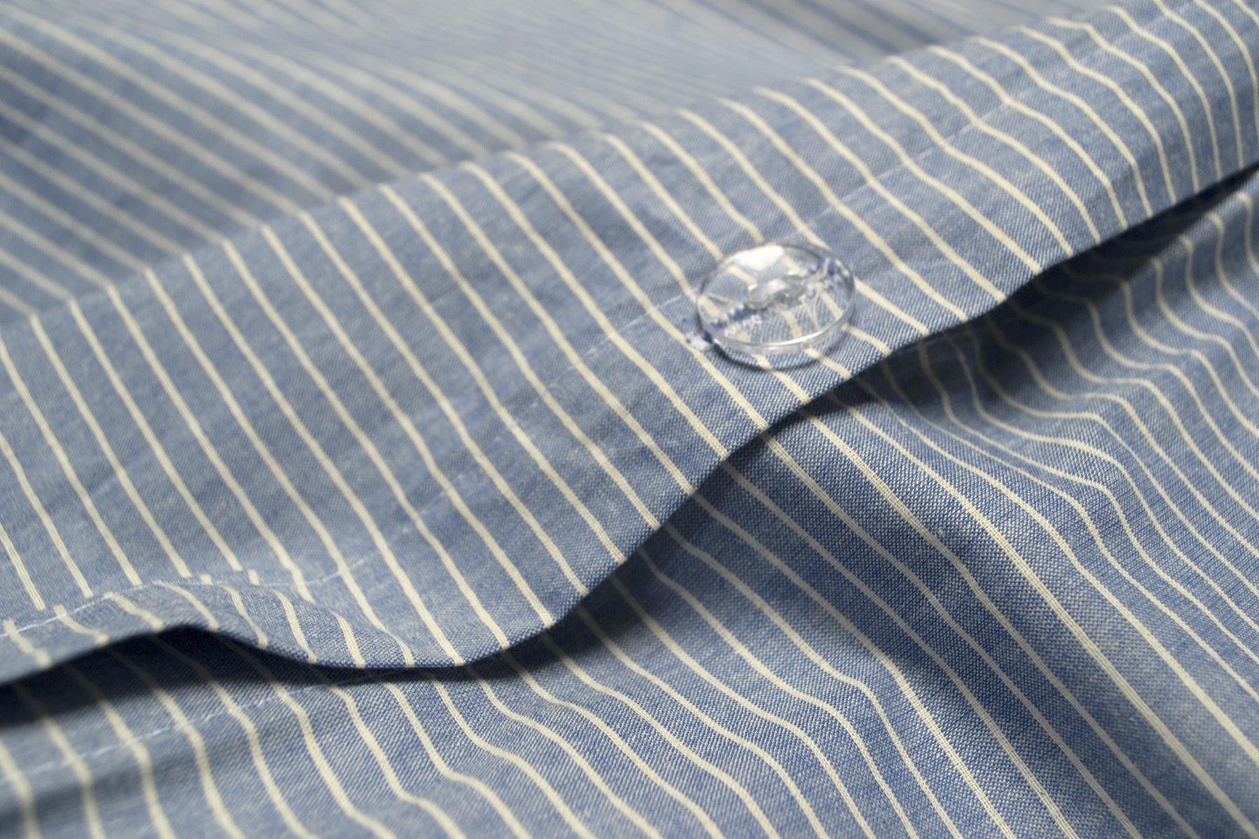 Комплект постельного белья Lotus Home Premium Percale Stripe евро Синий (26668177) - фото 7 Комплект постельного белья Lotus Home Premium Percale Stripe евро Синий (26668177) - фото 7