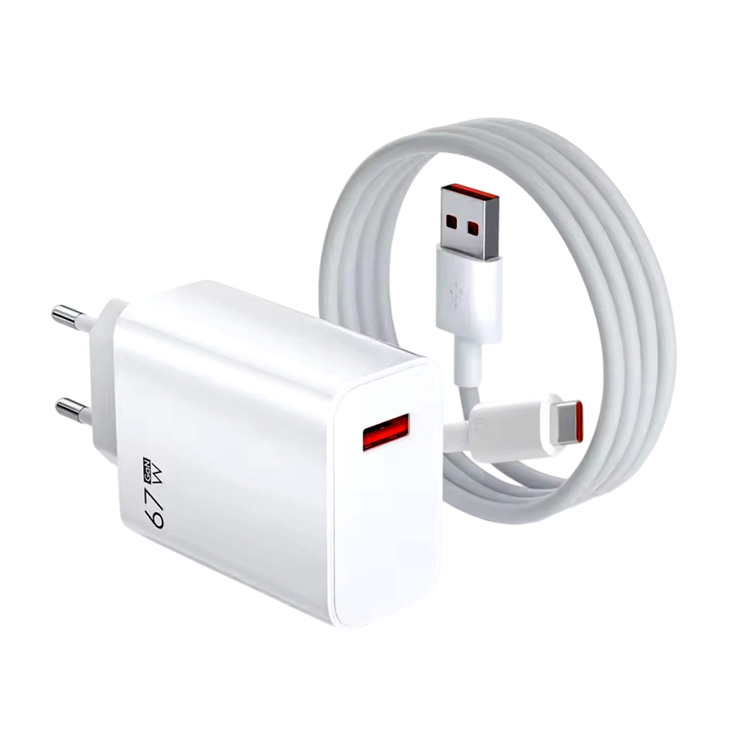 Зарядное устройство для Mi Tubro Charger 67W с кабелем 1 м (31772382)