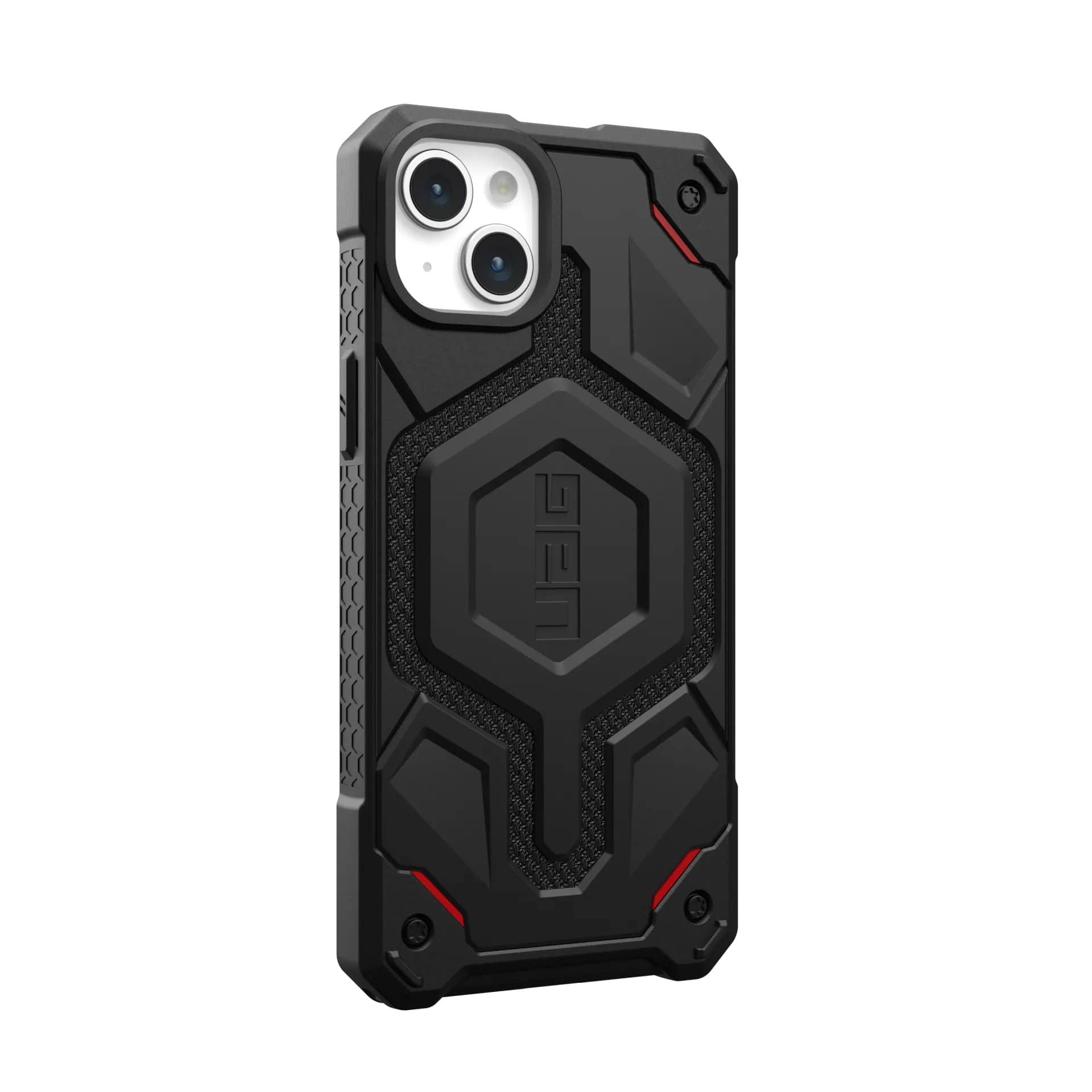 Чохол накладка для телефону UAG Monarch Pro Magsafe Apple iPhone 15 Plus Kevlar Black - фото 3