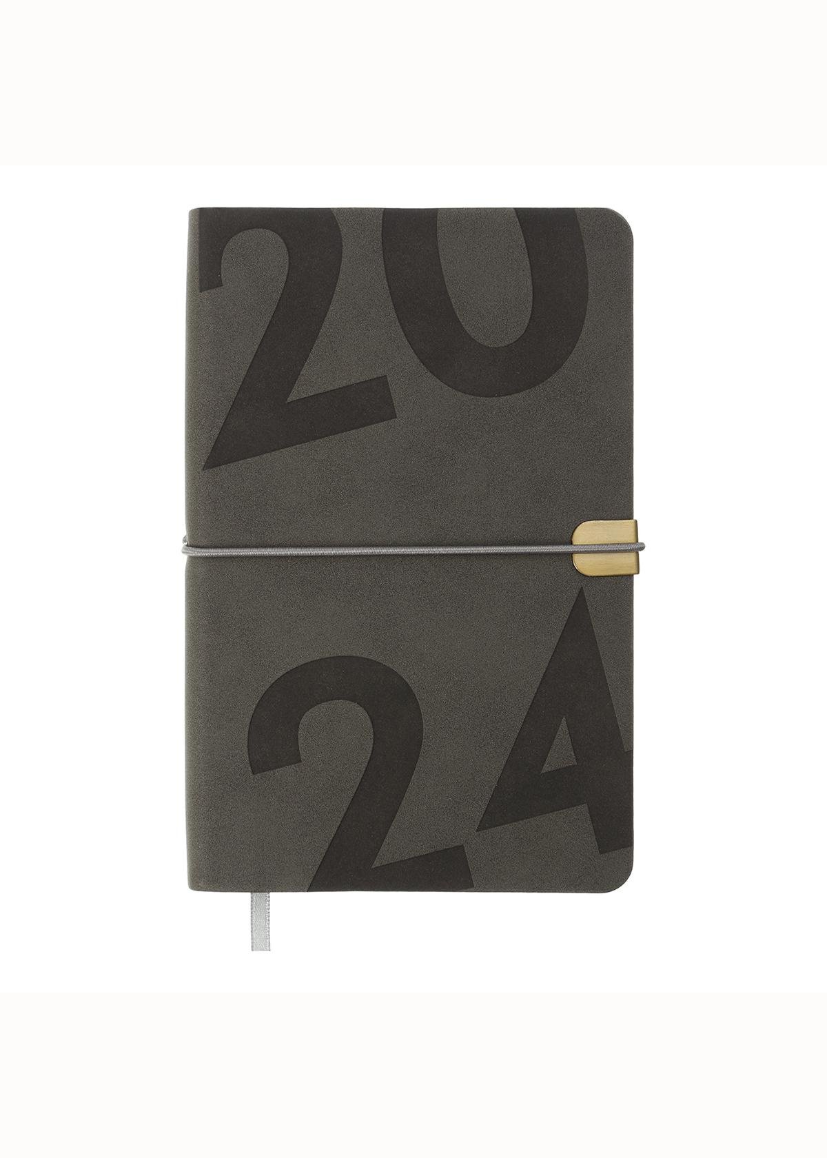 Дневник Buromax 2024 A6 Best датированный Серый (BM.2519-09)