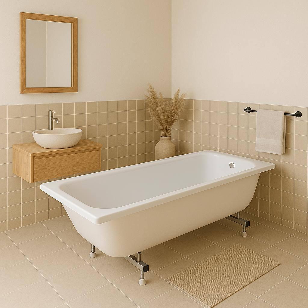 Ванна акриловая KO&PO 100х70х38 см (C10017)