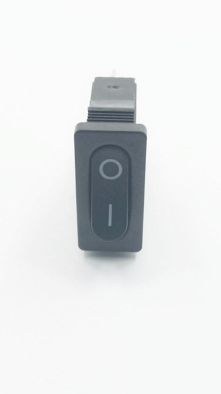 Перемикач Daier KCD1-12-101 ON-OFF 2pin 6A 250V Чорний (34919)