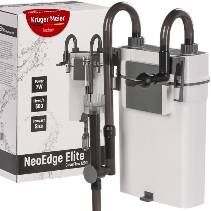 Фильтр внешний Kruger Meier NeoEdge Elite 1200 со скиммером для аквариумов 60-120 л (KM-NEOEDGE-1200)