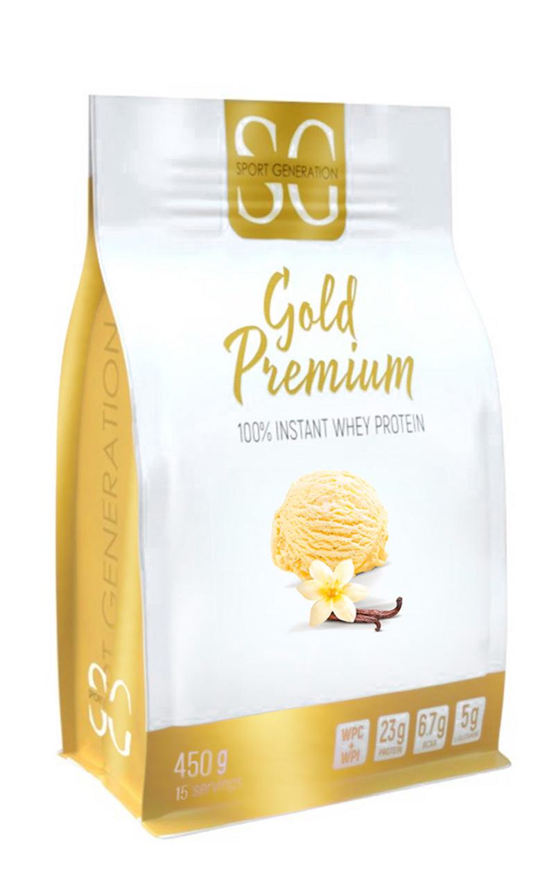 Протеїн Sport Generation Gold Premium 100% Instant Whey Protein Vanilla 450 г - фото 1