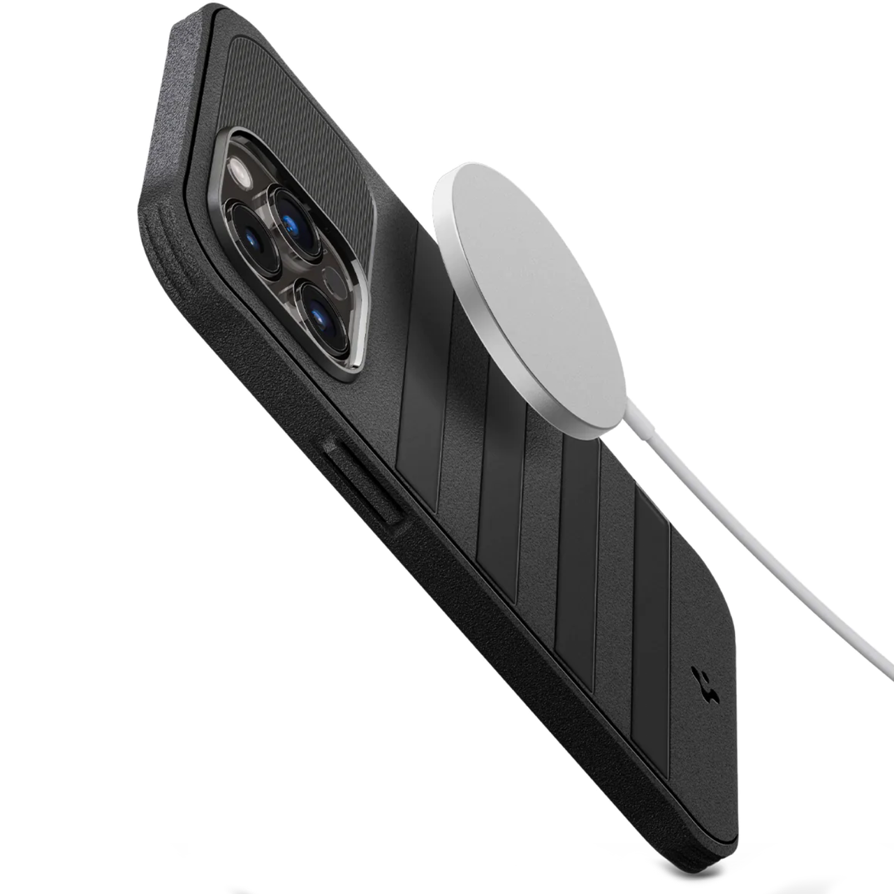 Чехол накладка Spigen Mag Armor MagSafe Case for iPhone 14 Pro, Black (ACS04989) - фото 5