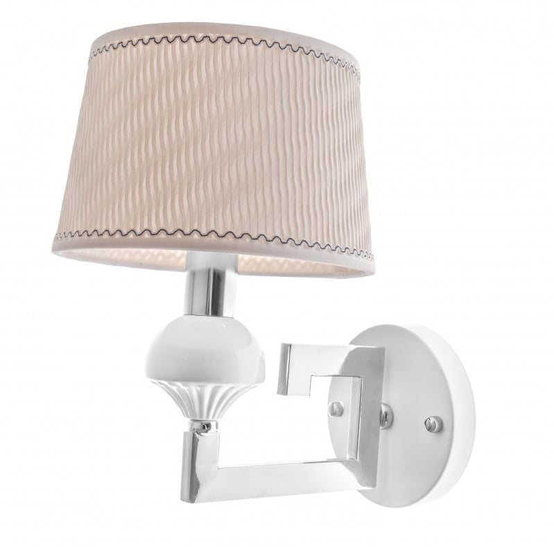 Бра Brille BCL-674W/1 E14 CH+WH (26-687)