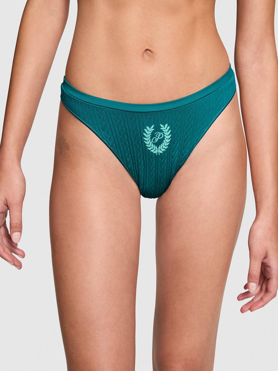 Трусики женские Victoria's Secret Seamless High-Leg Thong M Зеленый (34312955164347) Трусики женские Victoria's Secret Seamless High-Leg Thong M Зеленый (34312955164347)