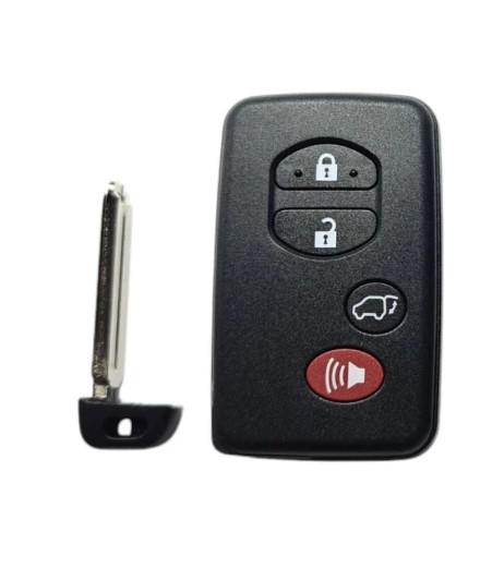 Корпус ключа Toyota на 4 кнопки (2407089306)