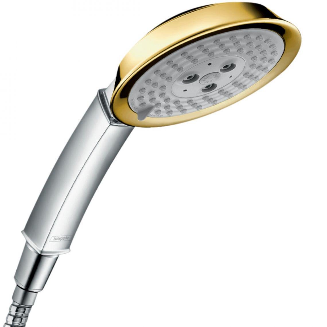 Душевая лейка Hansgrohe Raindance Classic 28548090 многорежимная 119 мм Золотой (98890)