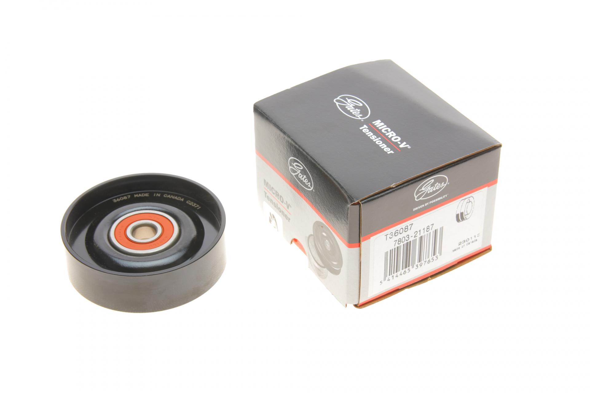 Ролик генератора GATES T36087 Nissan Almera/Primera 1.5/1.6/1.8 92-07 натяжной 84x25 мм