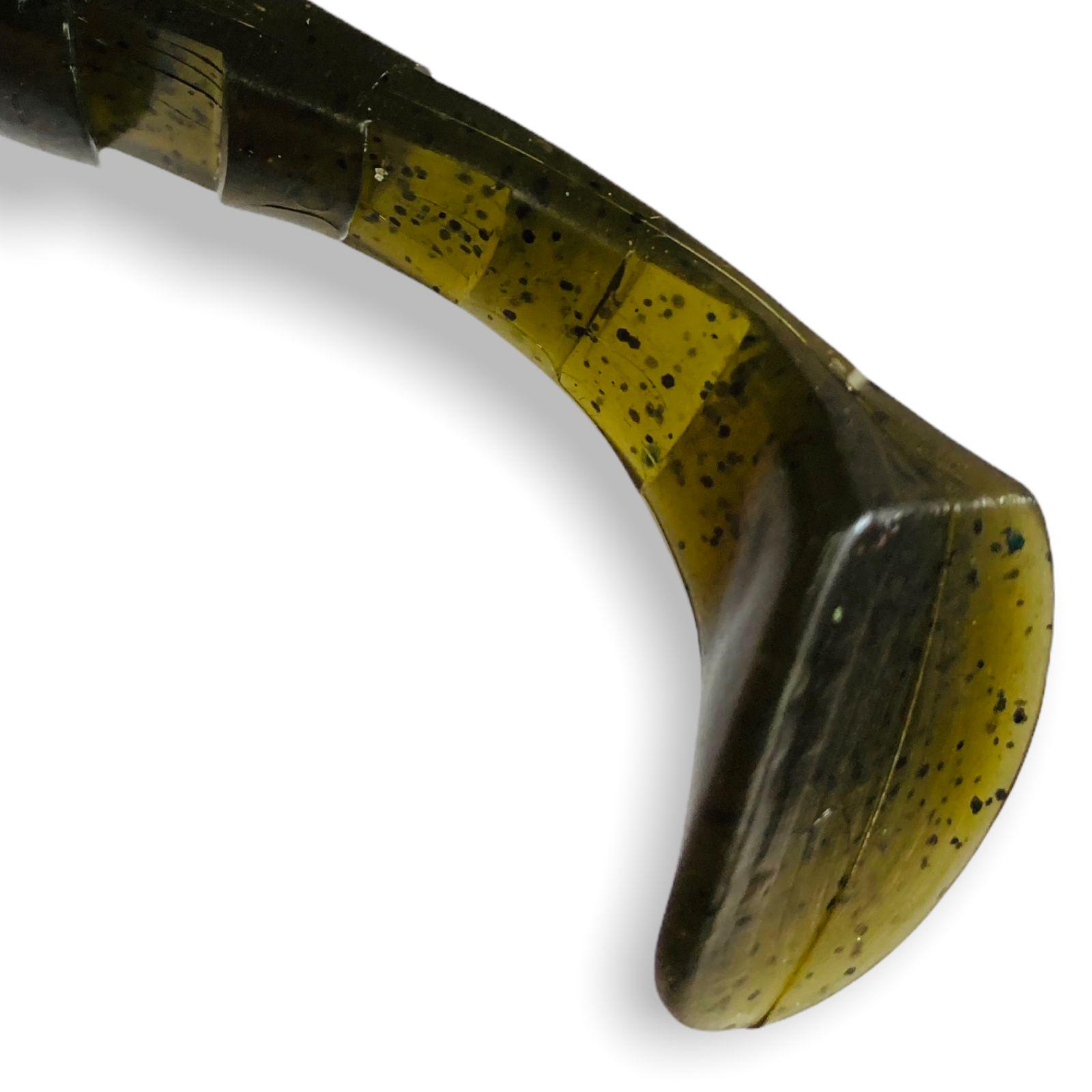 Приманки Big Baits Hoof речная серия 4,2" 4 шт. # 106 Green Pumpkin (2425106) - фото 2 Приманки Big Baits Hoof речная серия 4,2" 4 шт. # 106 Green Pumpkin (2425106) - фото 2