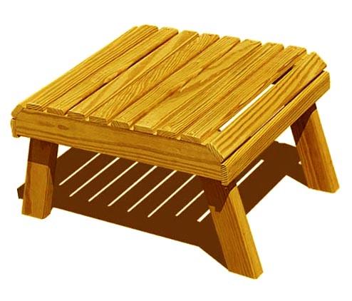 Стульчик из дерева Берека Карри (ТАБ-003903)