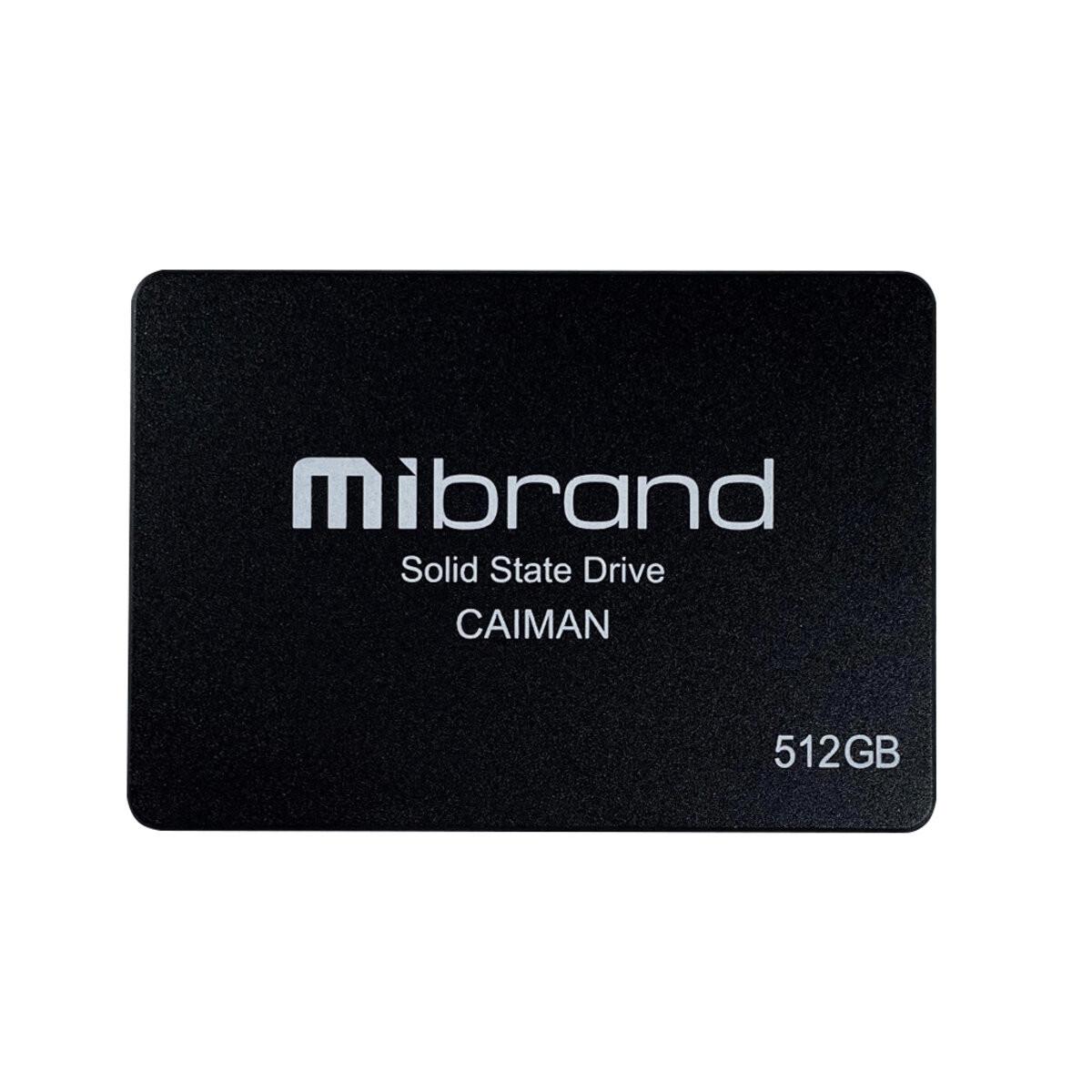 SSD Mibrand Caiman 512GB 2.5" 7mm SATAIII Bulk (29caa1-15784) - фото 3