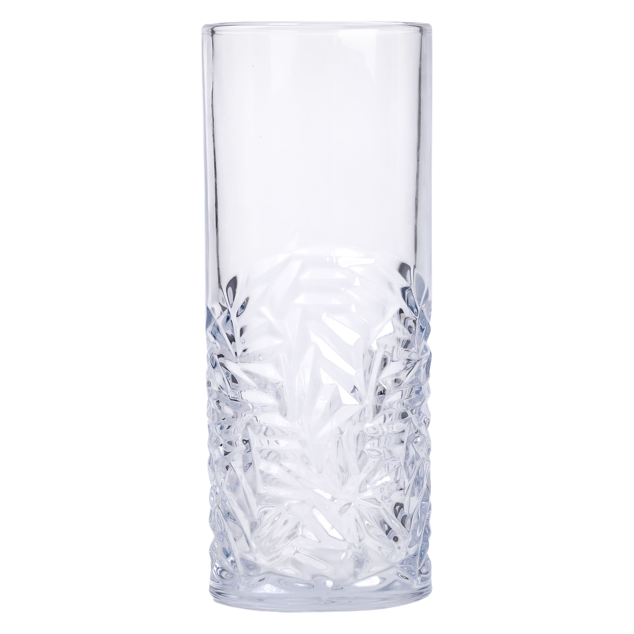 Ваза для цветов стеклянная 29,5 см Прозрачный (HP-19-143)