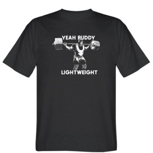 Футболка мужская "Yeah, buddy" L Черный (15533282-2-192372-L)