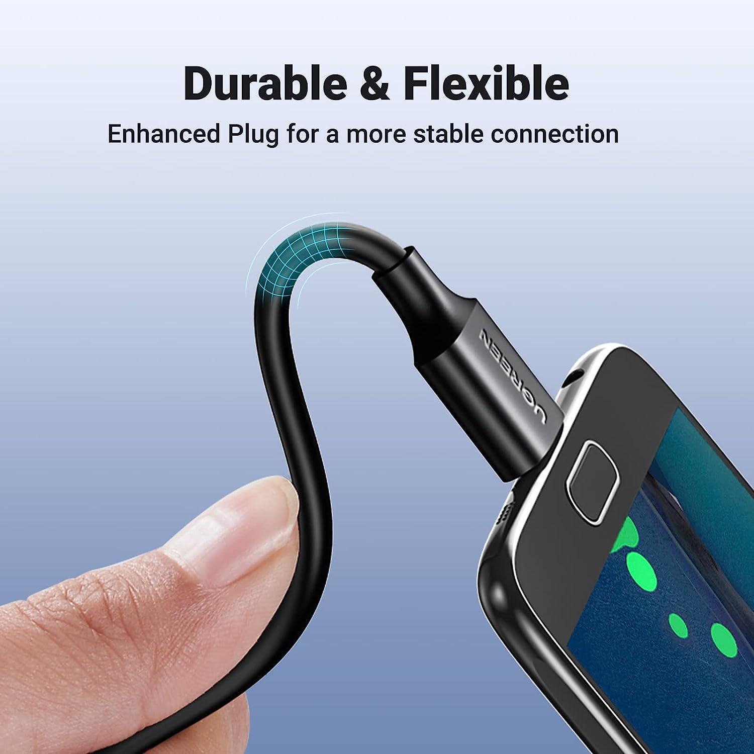 Кабель для жестких дисков UGREEN USB 3.0-Micro USB Type-B 5 Гбит/с USB 3.0 A на Micro-B 1 м Черный (10841) - фото 2