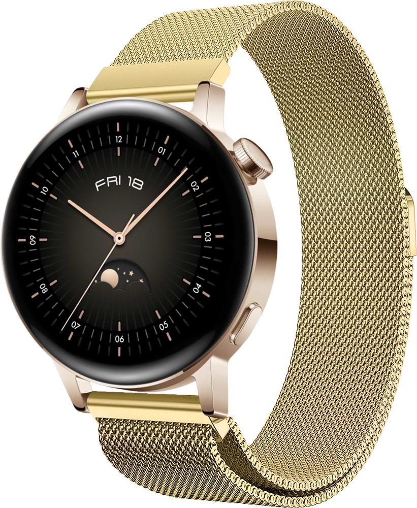 Ремешок Миланская Петля Milano для Huawei Watch GT3 42 мм Gold (26165-2A)