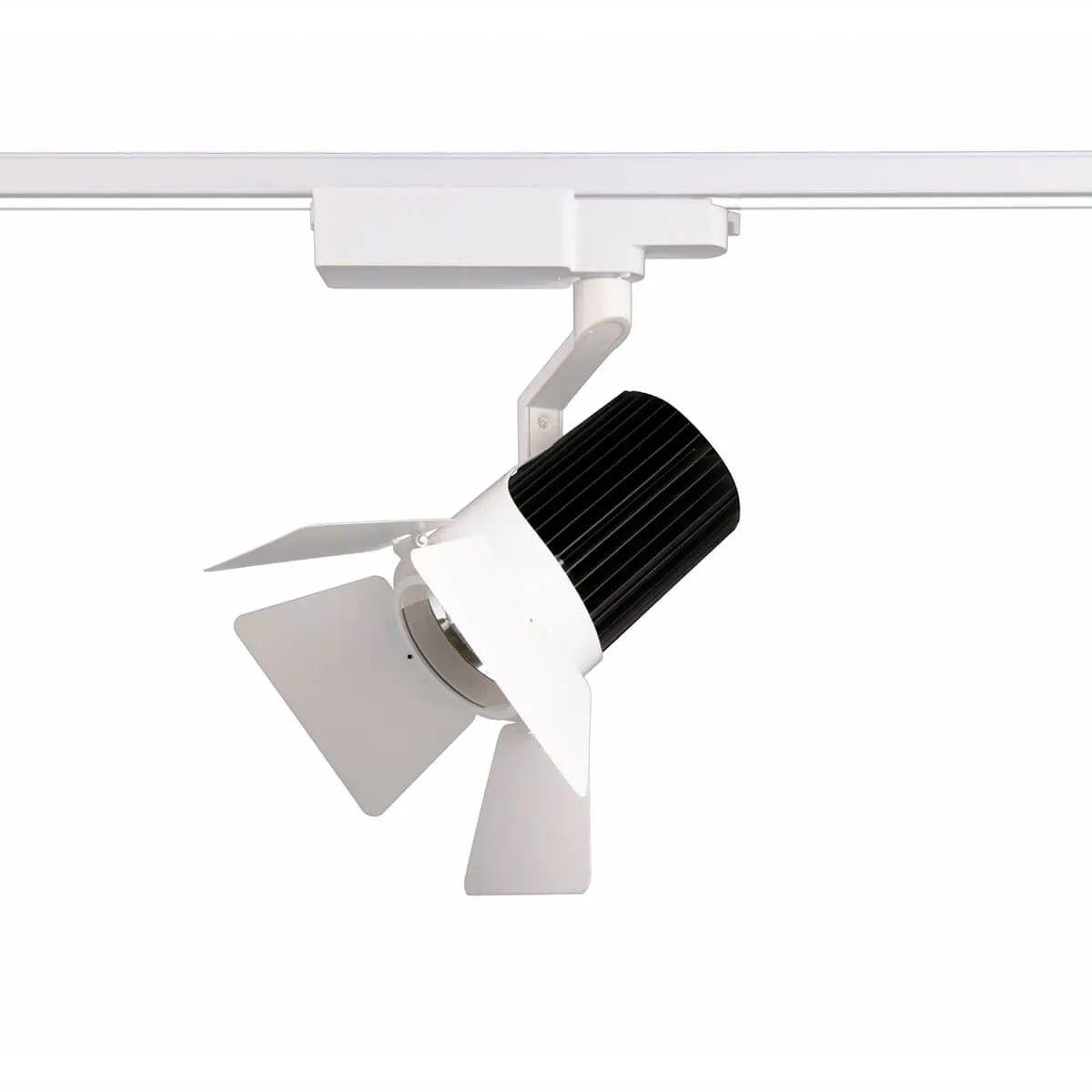 Трековый светильник MJ-Light H227L COB30W WH+BK 4000K (9420986)