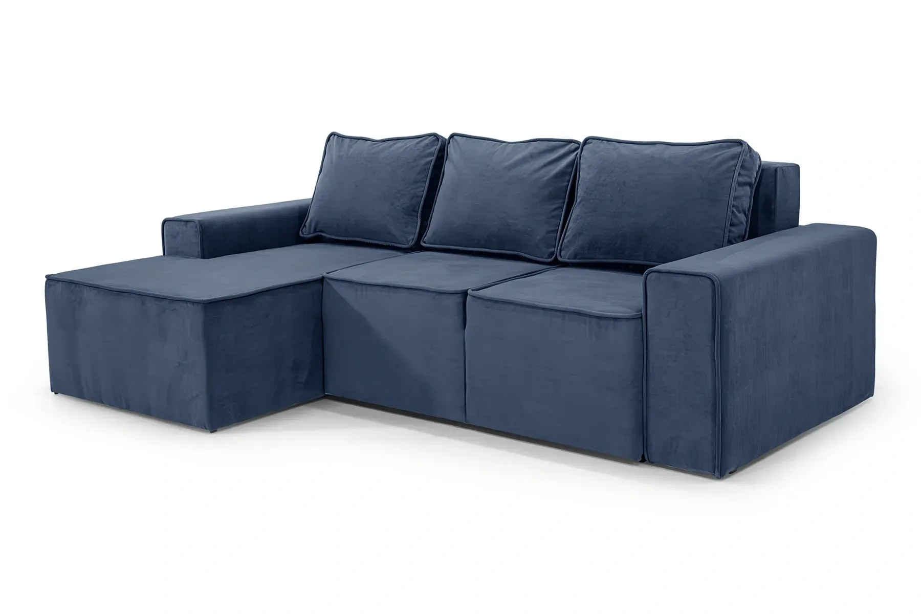 Диван угловой Манго 260х170 см Сине-серый (28118789)