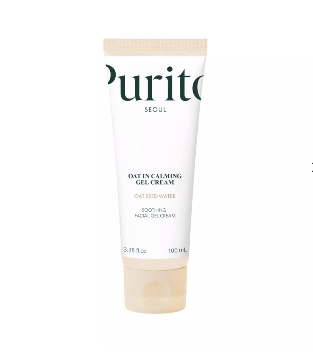 Крем-гель успокаивающий с водой семена овса PURITO Seoul Oat-in Calming Gel Cream 100 мл