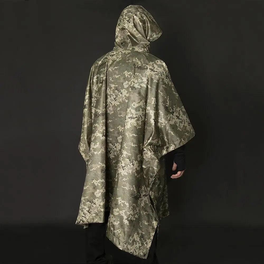 Плащ-намет із люверсами Камуфляж (138146) - фото 6