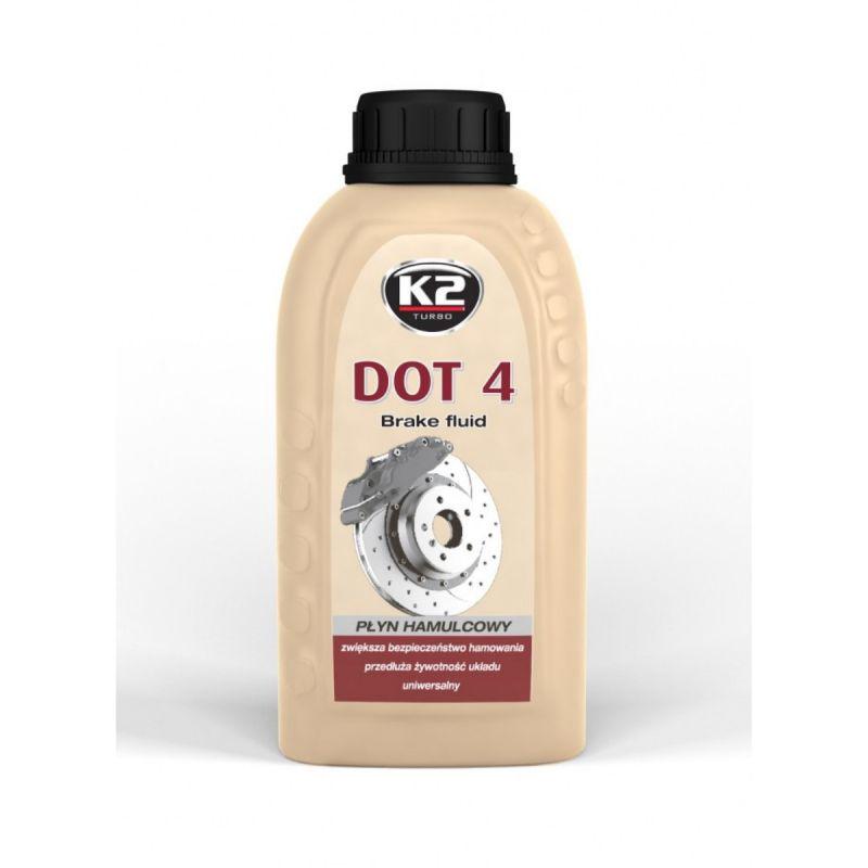 Тормозная жидкость K2 DOT 4 T124 250 мл