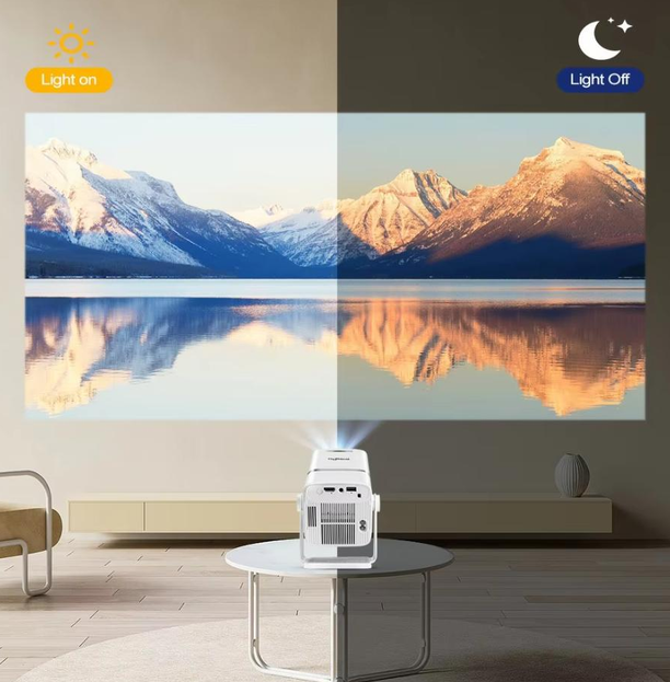 Проєктор портативний ThundeaL 4K Full HD TD80W Android Wifi 6 - фото 4 Проєктор портативний ThundeaL 4K Full HD TD80W Android Wifi 6 - фото 4