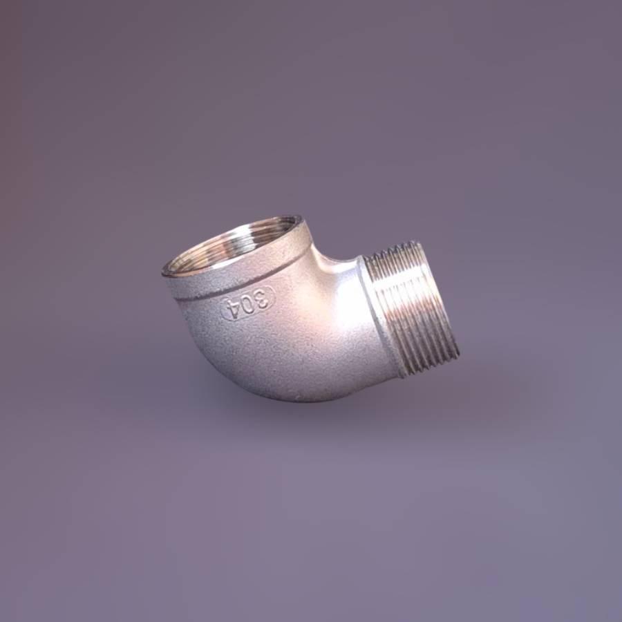 Відвід різьбовий DN32 ВР/ЗР BSPP н/ж сталь AISI304 90° Class 150 ISO 4144 1-1/4" (29202969) - фото 7 Відвід різьбовий DN32 ВР/ЗР BSPP н/ж сталь AISI304 90° Class 150 ISO 4144 1-1/4" (29202969) - фото 7