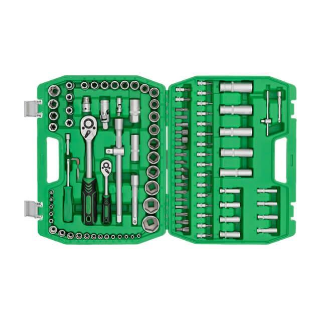 Набор инструментов Intertool ET-6108SP 1/2"&1/4" 108 шт. (21-31-ET-6108SP) - фото 2