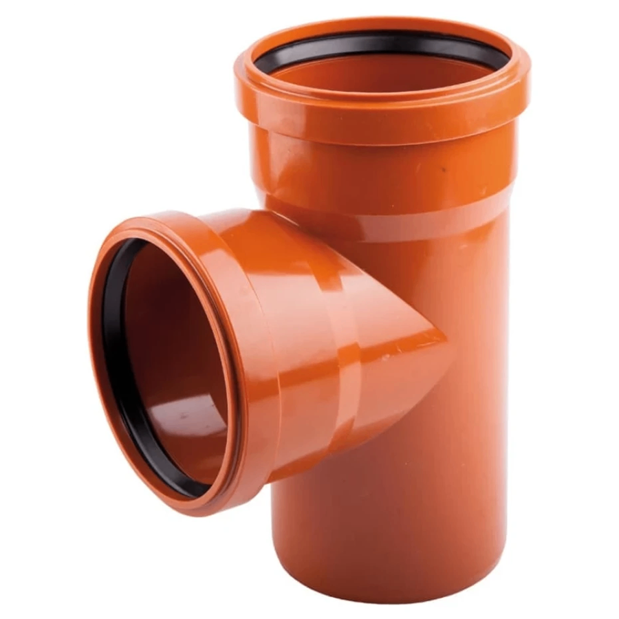Тройник наружной канализации Valrom KompactKit 160x160 мм 87° (CF290160160) (AKD7388)