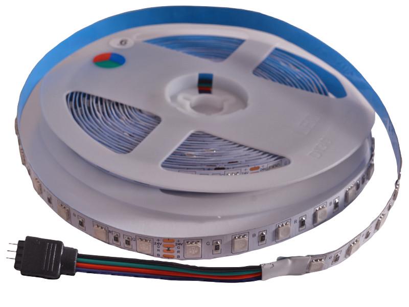 Светодиодная лента 1 м SMD5050 60 LED 24В IP20 RGB (4980)
